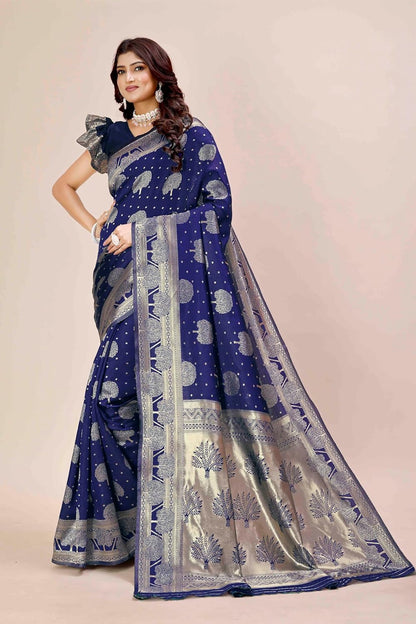 VasthrlayClassic Saree with elegant kanjivaram silk traditional styling
