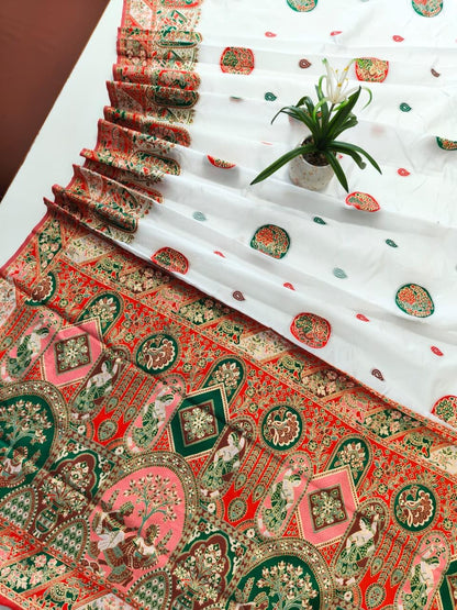 Vasthrlay Classic Traditional Saree with elegant Banarasi styling