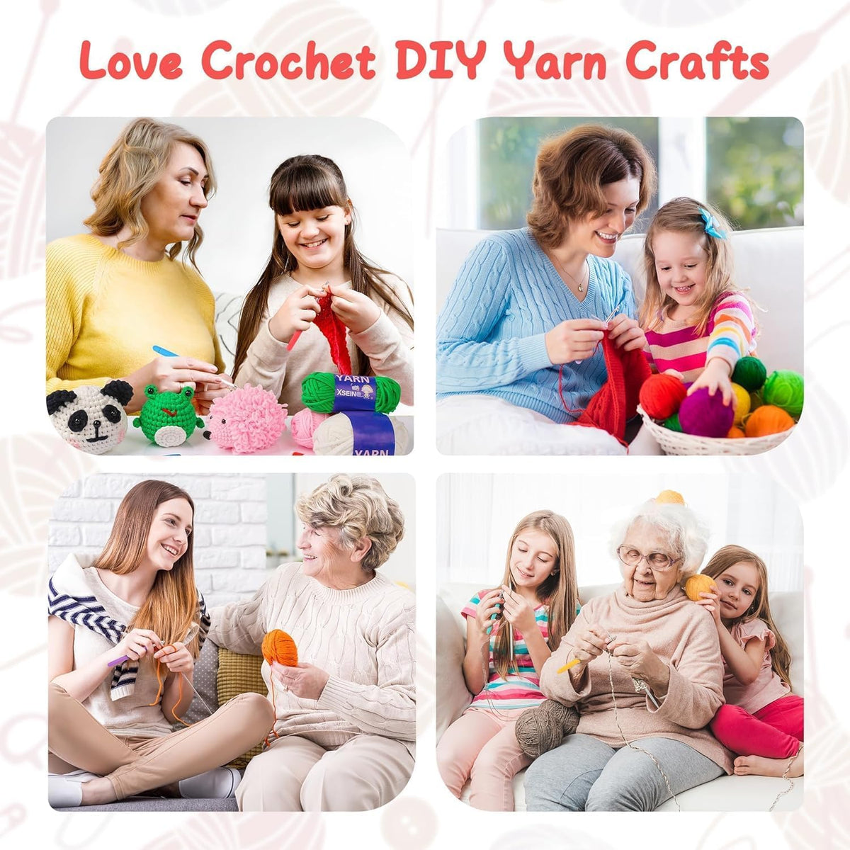 Crochet Kit with Soft Grip Handles - image 5