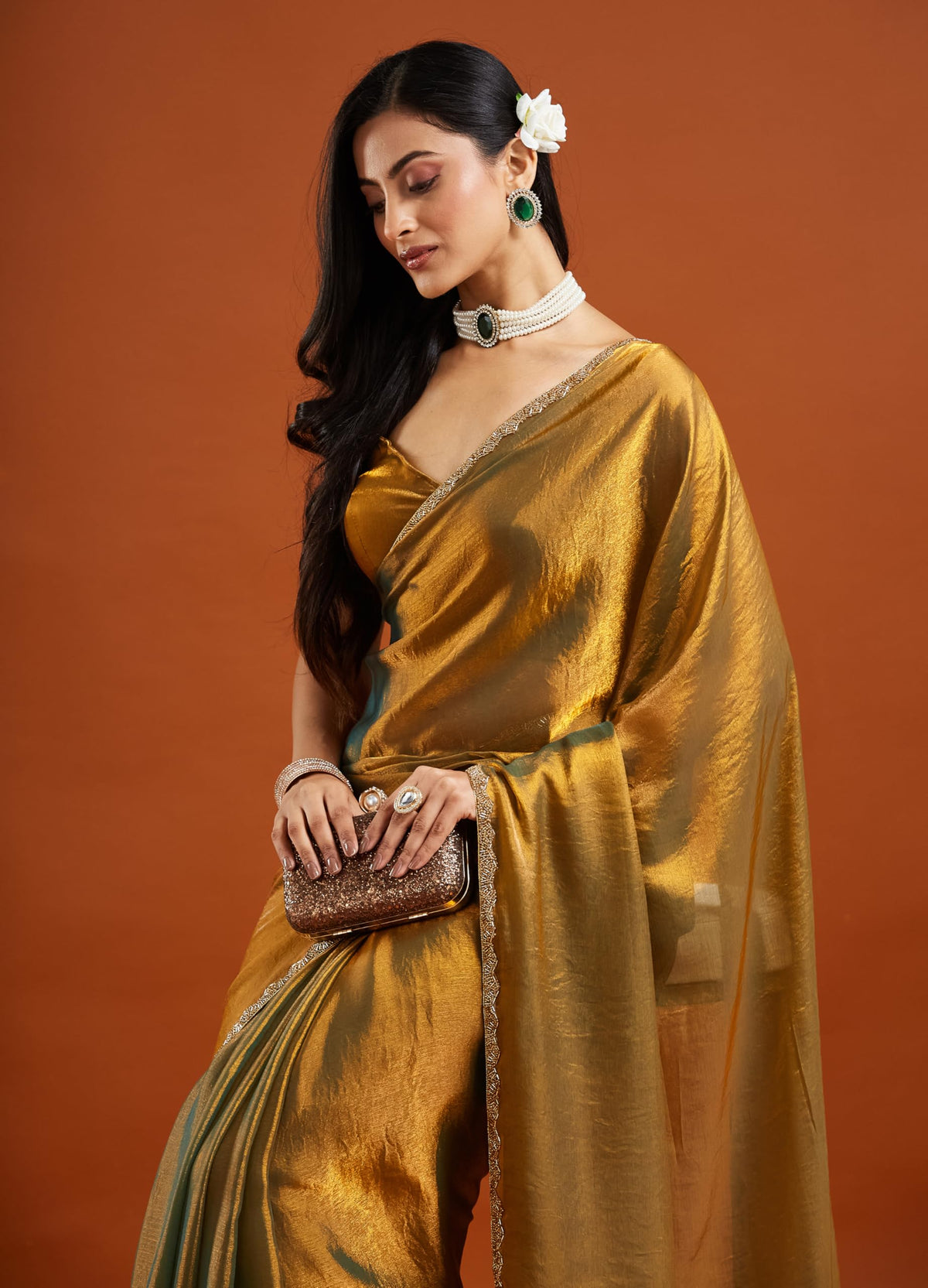 Vasthrlay Classic Traditional Saree with elegant chiffon styling