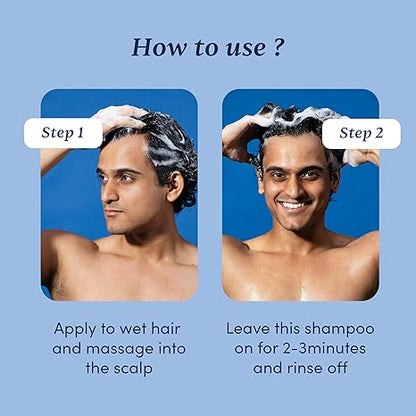 Man Matters DHT Blocking Anti Hair Fall Shampoo - PUSHMYCART