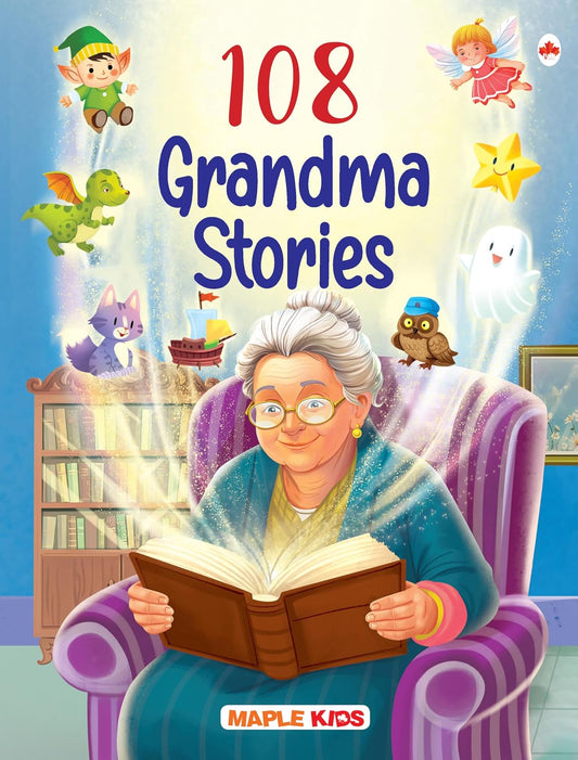 108 Grandma Stories (Illustrated) - Story Book for Kids - English Stories for Children