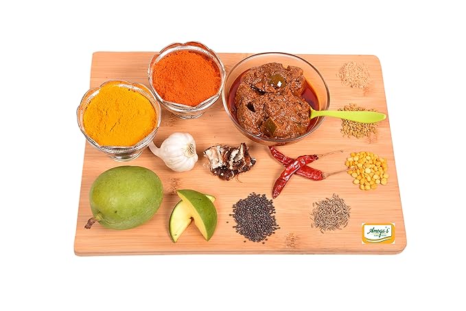 Amoga's Pickles Factory Andhra Authentic Special Mango Pickle - PUSHMYCART