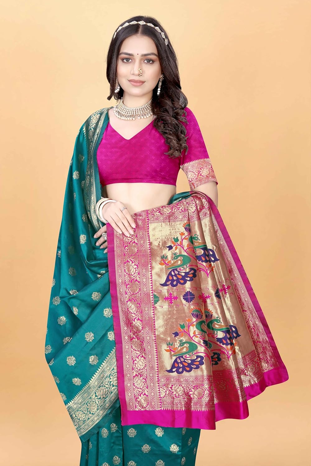 VasthrlayWedding Saree in Classic with elegant ethnic ethnic appeal