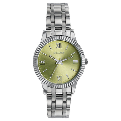 Sonata Premium looking versatile womens watch from Ease by Sonata Style 8202SM06W image 1