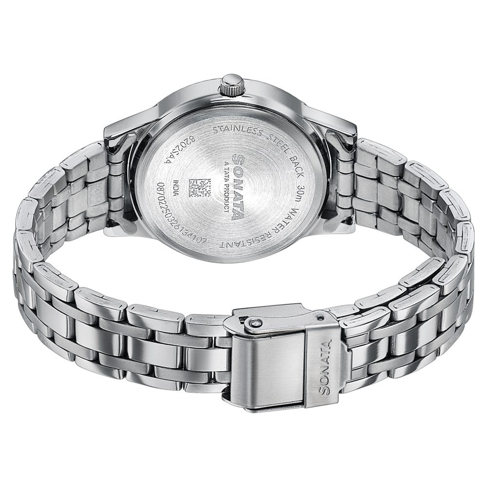 Sonata Premium looking versatile womens watch from Ease by Sonata Style 8202SM06W image 6