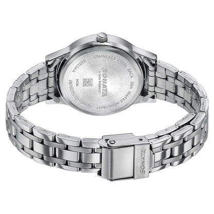 Sonata Premium looking versatile womens watch from Ease by Sonata Style 8202SM06W image 6