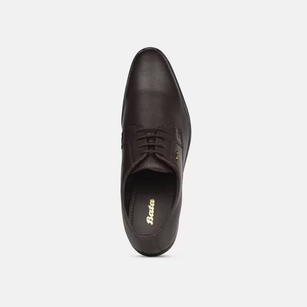 Bata Brown Formal Shoes For Men