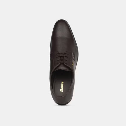 Bata Brown Formal Shoes For Men