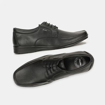 Bata Black Formal Derby-Style Shoes For Men