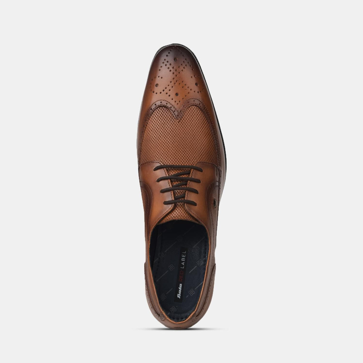 Bata Red Label Tan Formal Shoes For Men