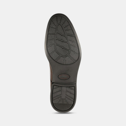 Hush Puppies Brown Derby Formal Shoes For Men