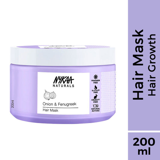 Nykaa Naturals Anti-Hair Fall Sulphate-Free Hair Mask - PUSHMYCART
