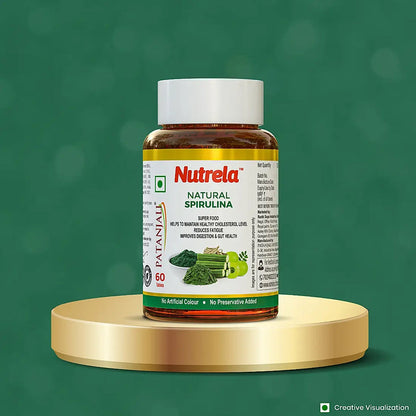 Patanjali Spirulina Capsule with Amla - 60 Tabs