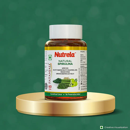 Patanjali Spirulina Capsule with Amla - 60 Tabs