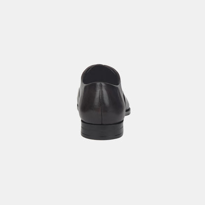 Hush Puppies Black Oxford Formal Shoes For Men
