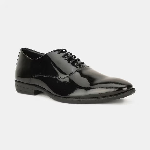 Bata Red Label Black Formal Shoes For Men (Style 8386174)