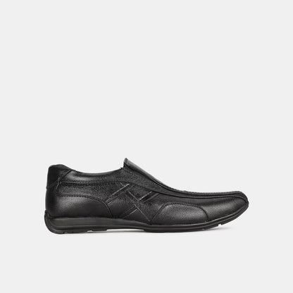 Bata Black Loafers For Men