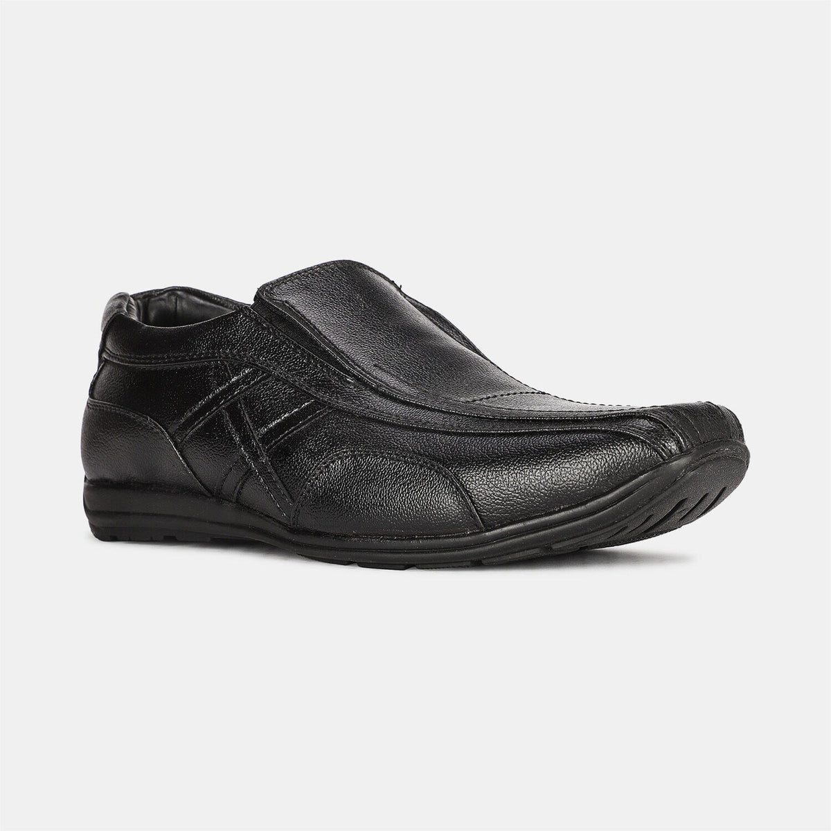 Bata Black Loafers For Men