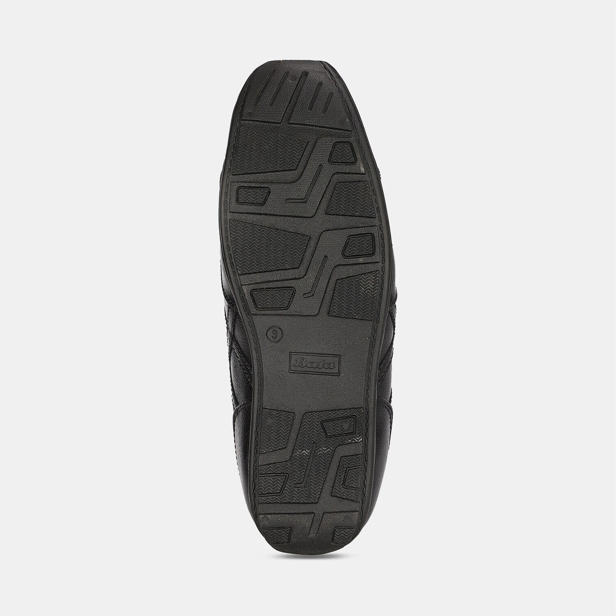 Bata Black Loafers For Men