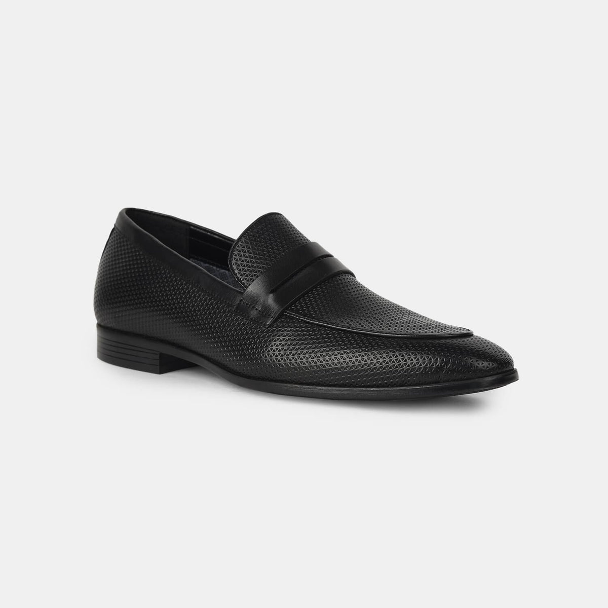 Bata Red Label Black Formal Shoes For Men
