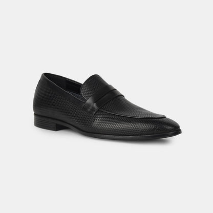 Bata Red Label Black Formal Shoes For Men