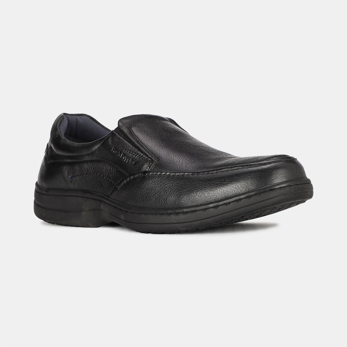 Hush Puppies Black Slip On Formal Shoes For Men