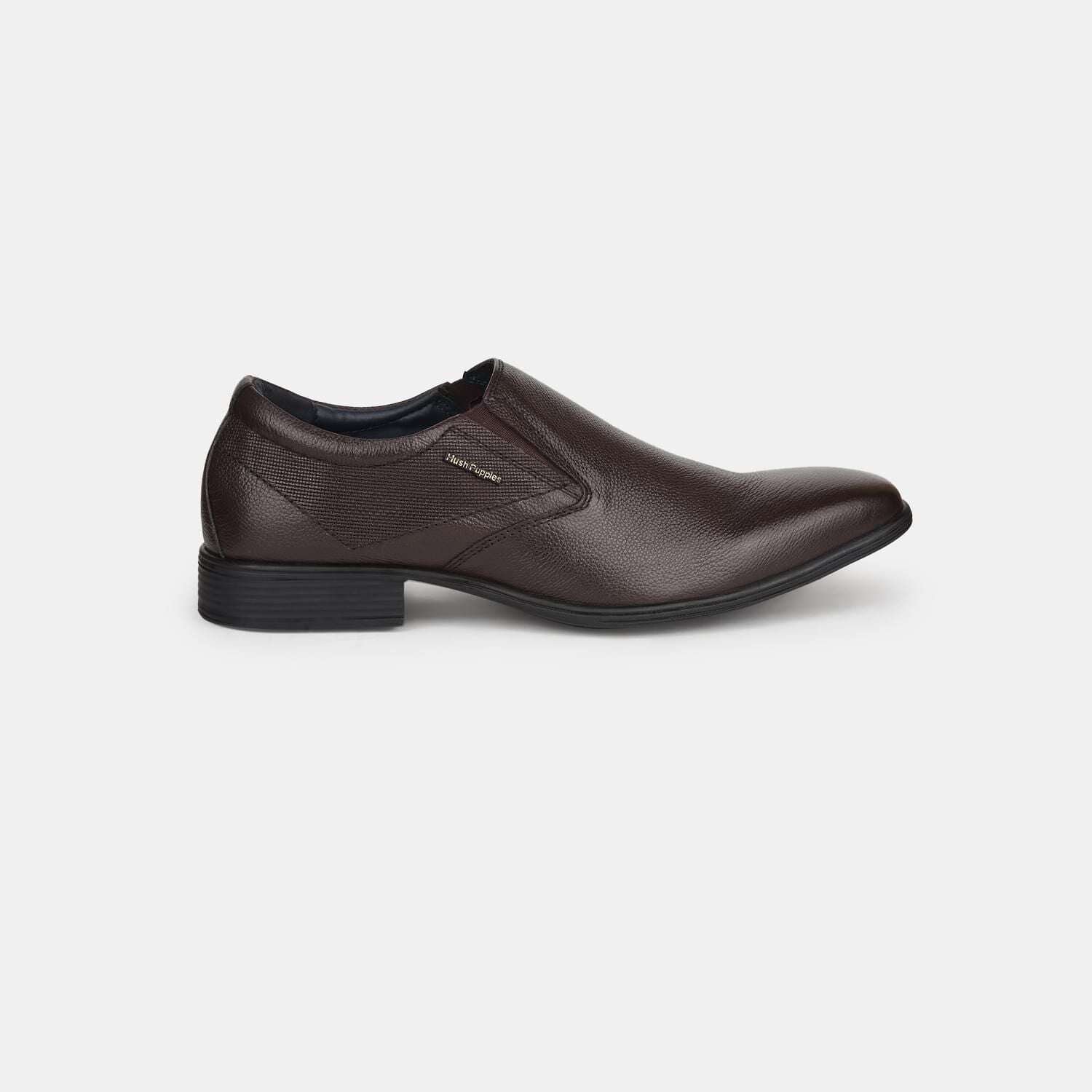 Hush Puppies Dark Brown Slip On Formal Shoes For Men – PUSHMYCART