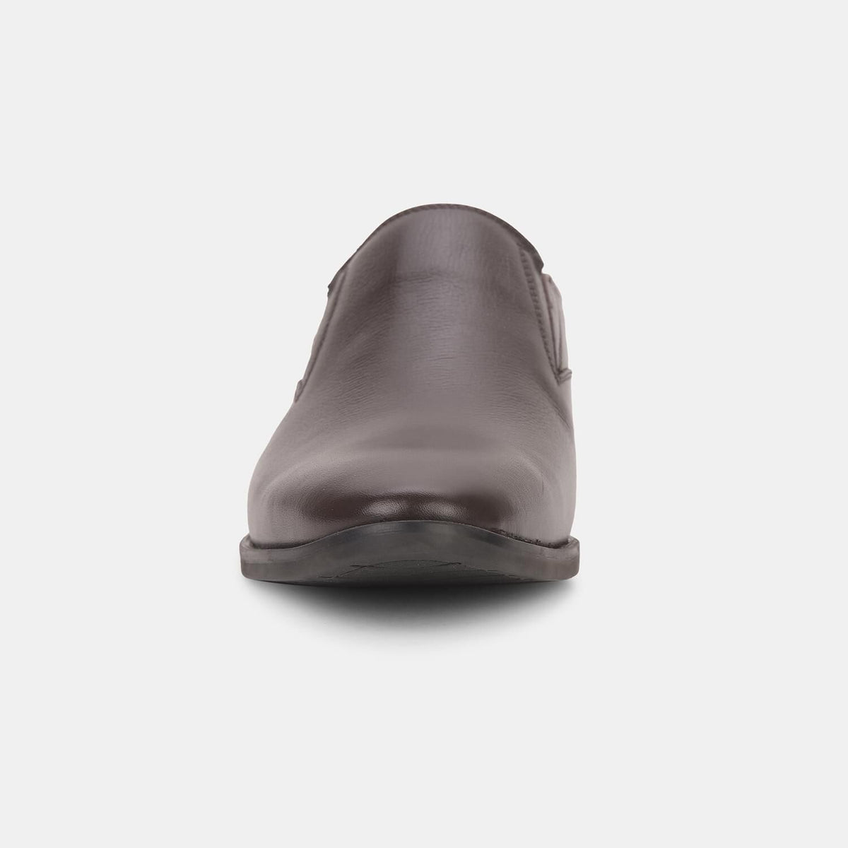 Hush Puppies Brown Slip On Formal Shoes For Men