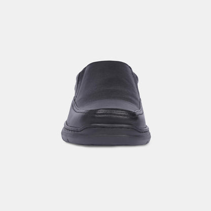 Hush Puppies Black Slip On Formal Shoes For Men
