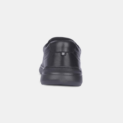 Hush Puppies Black Slip On Formal Shoes For Men