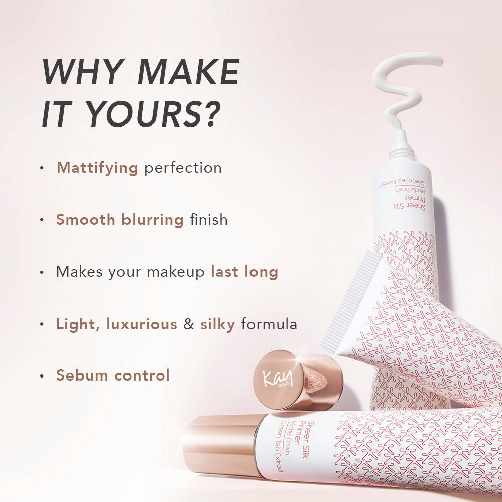 Kay Beauty Sheer Silk Primer With Green Tea Extract