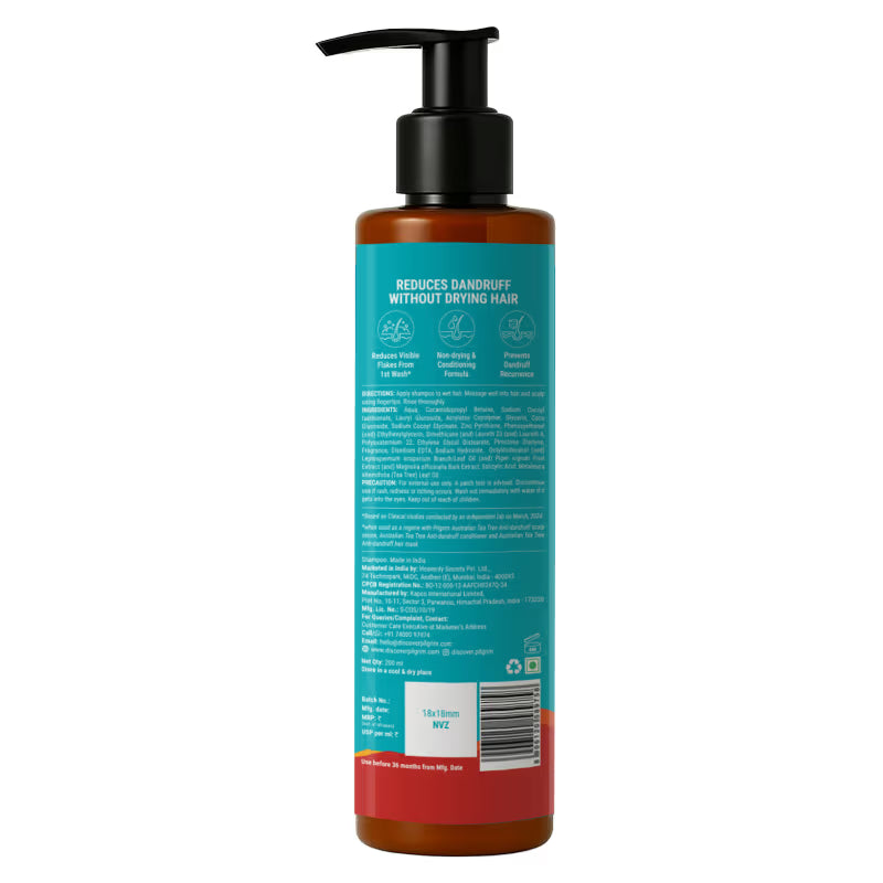 Pilgrim Australian Tea Tree Anti-Dandruff Shampoo