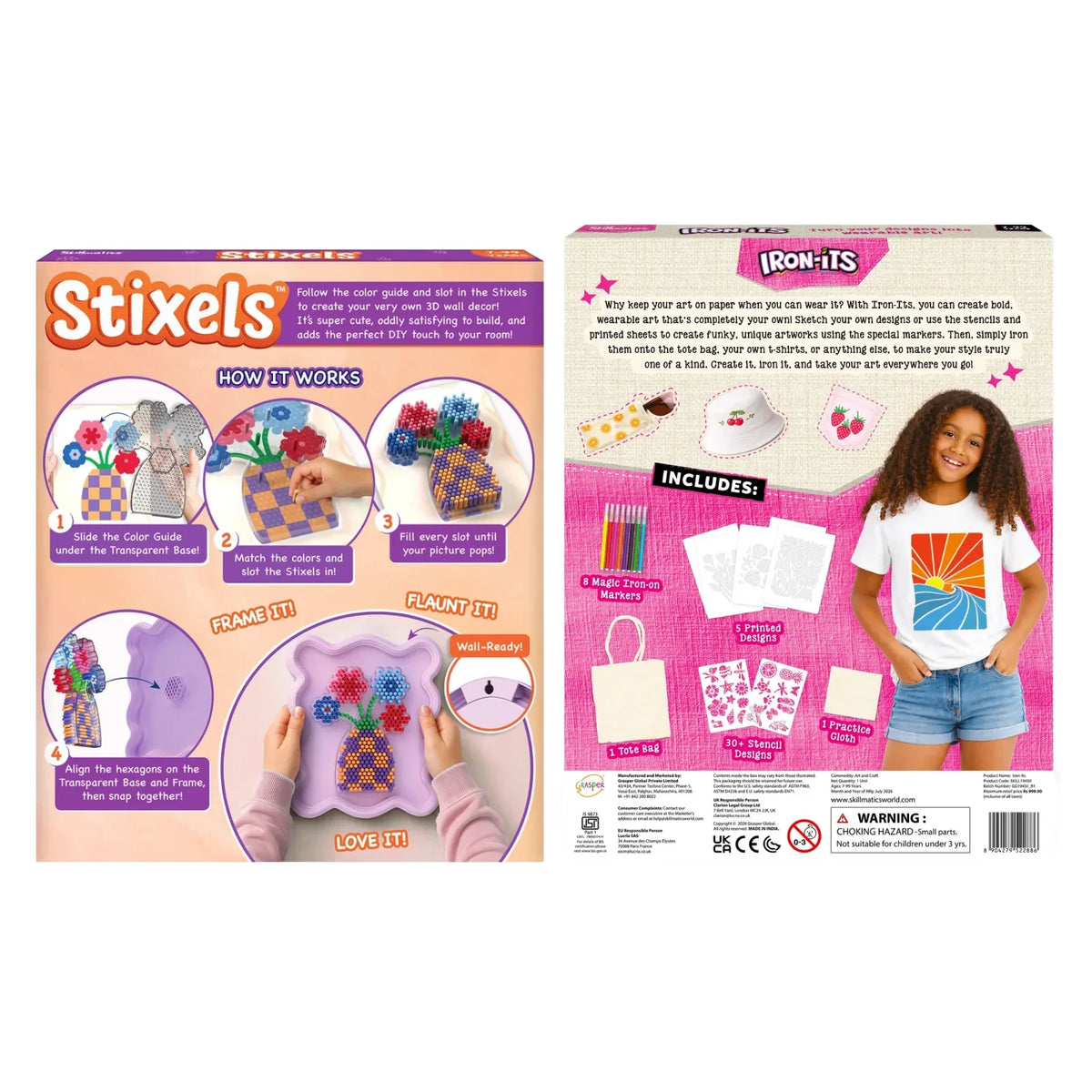 Skillmatics Design and Display Bundle Ages 7 and Up