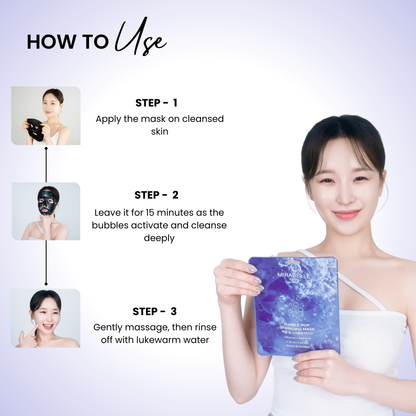 Mirabelle Korea Bubble Pop Sparkling Mask