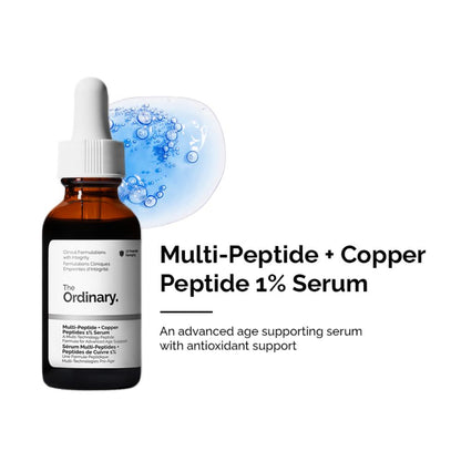 The Ordinary Multi-Peptide + Copper Peptides 1% Serum