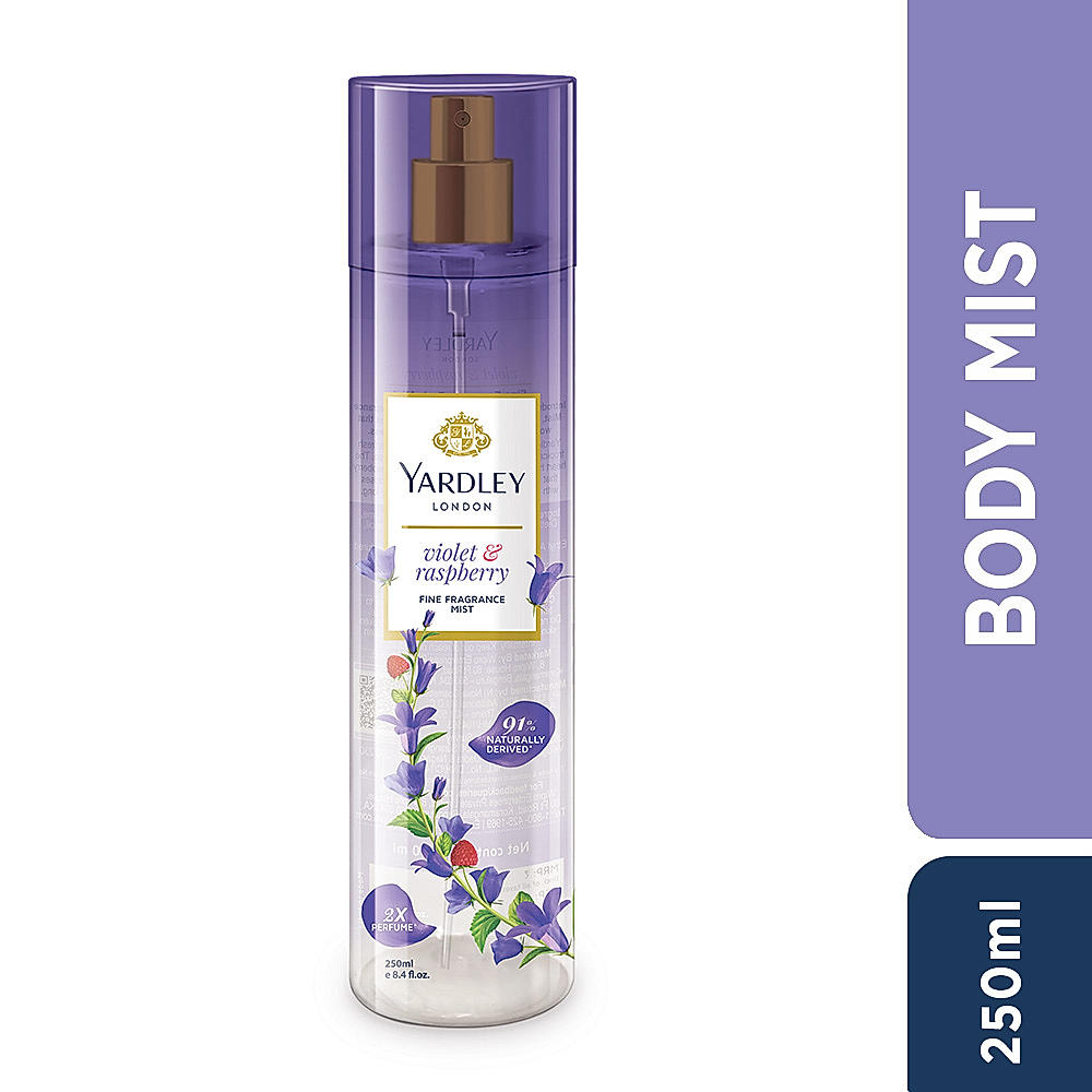 Yardley Fine Fragrance Mist â€“ Violet & Raspberry