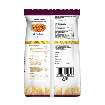 Keya 100% Durum Wheat Penne Pasta in a bowl, showcasing its golden hue and classic shape. - Image 3