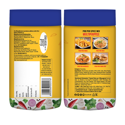 Keyafoods Keya Flavor Burst Combo featuring Keya Piri Piri and Keya Kimchi seasoning bottles. - Image 2
