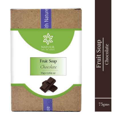 Natuur Fruit Soap Chocolate 75gm