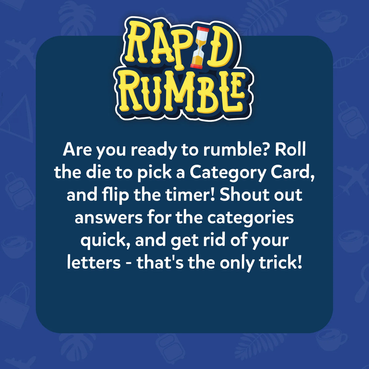 Skillmatics Rapid Rumble Board game Ages 6 and Up