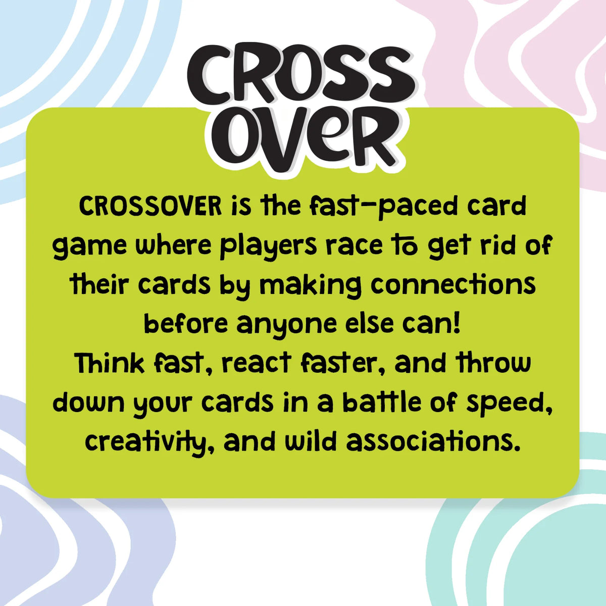 Skillmatics Crossover Fast-Paced Connection Game for Kids Ages 7 and Up