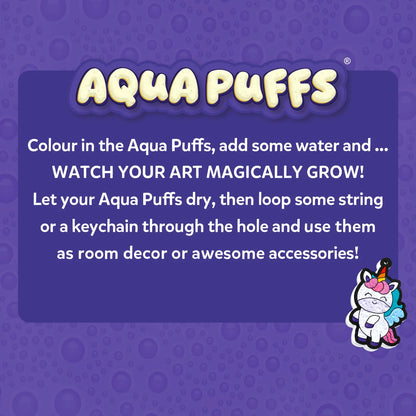 Skillmatics Aqua Puffs Princesses and Unicorns 3D Art Kit