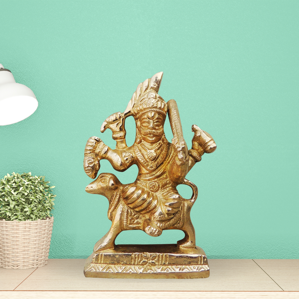 Brass Behro Baba Statue 0.3Kg - PUSHMYCART