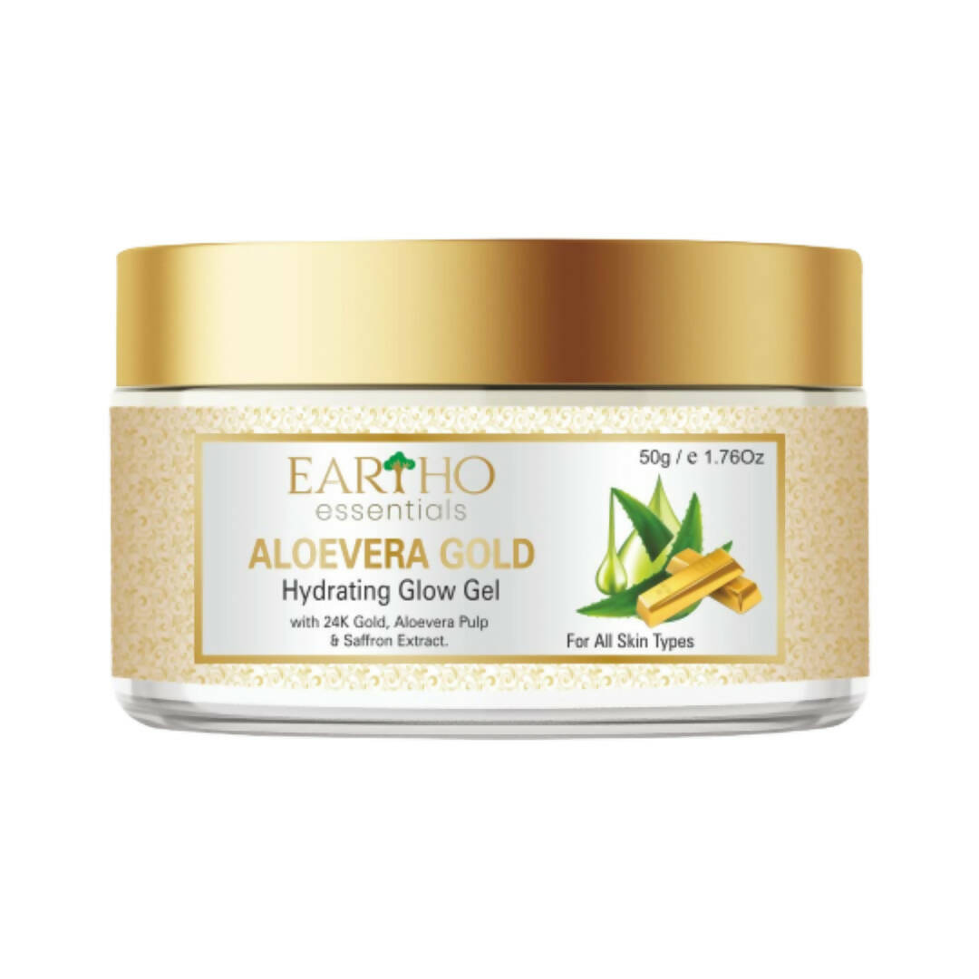 Eartho Essentials Aloevera Gold Hydrating Glow Gel – PUSHMYCART