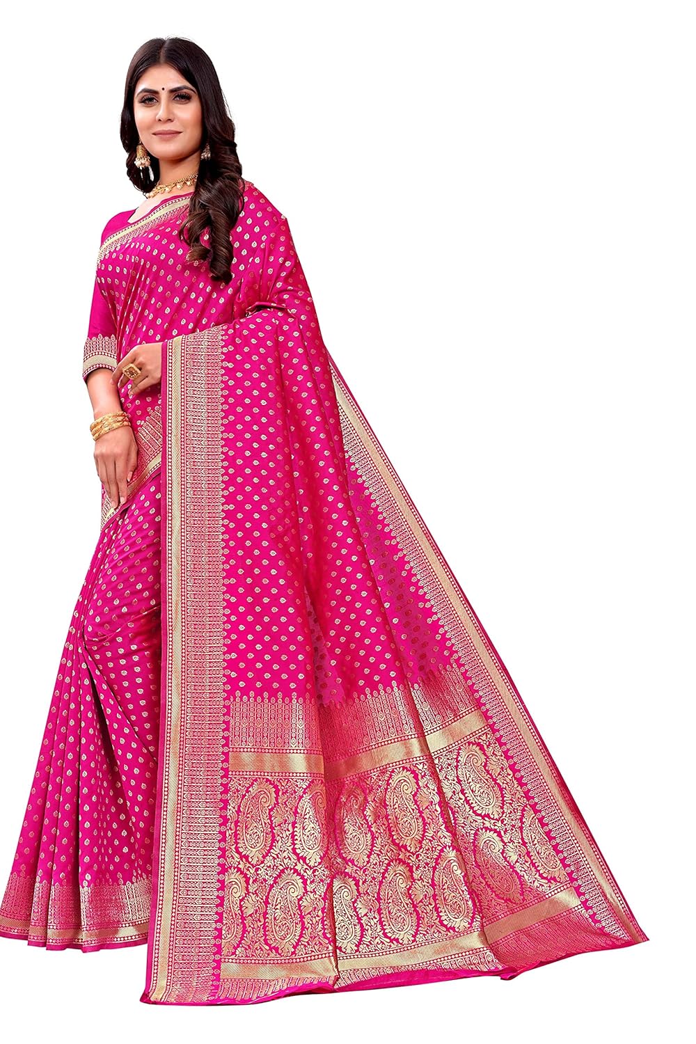 VasthrlayClassic Saree with elegant kanchipuram traditional styling