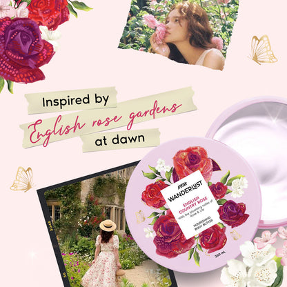 Wanderlust English Country Rose Body Butter