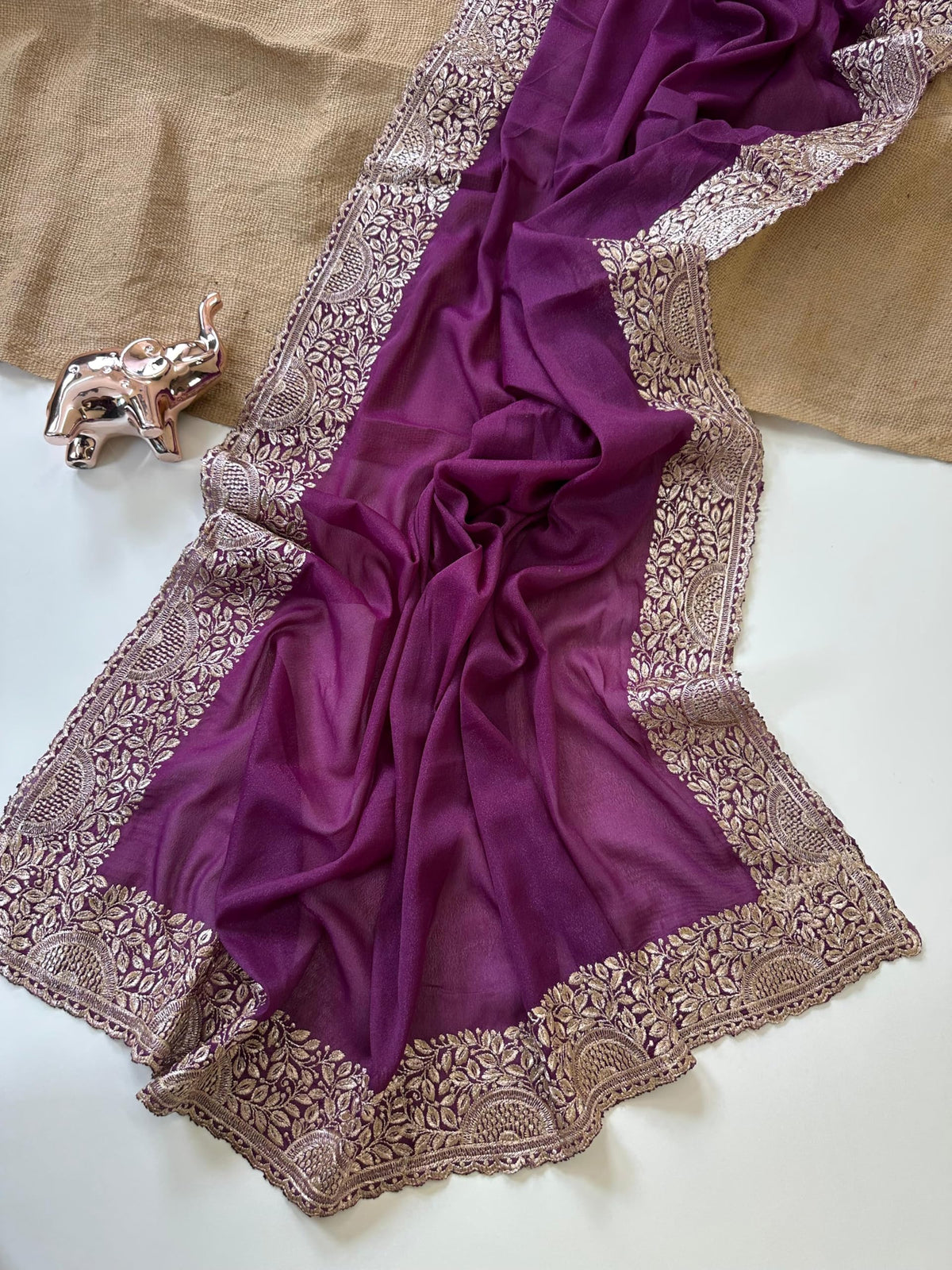 Vasthrlay Classic Traditional Saree for wedding and party wear styling