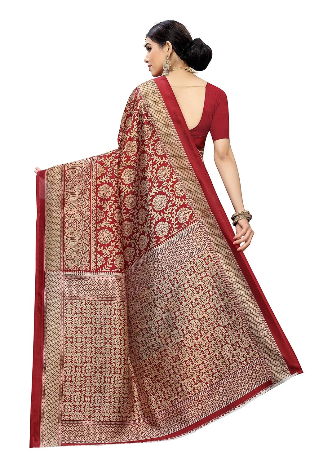 Vasthrlay Red Ethnic Wear for wedding and party wear styling
