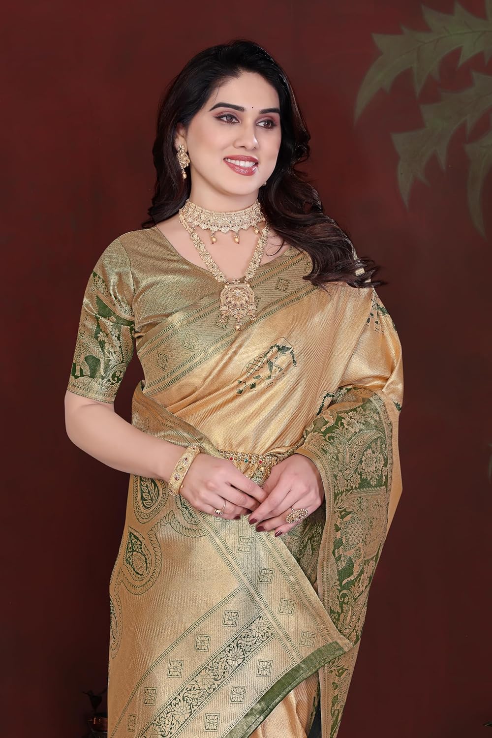 Vasthrlay Classic Traditional Saree for wedding and party wear styling